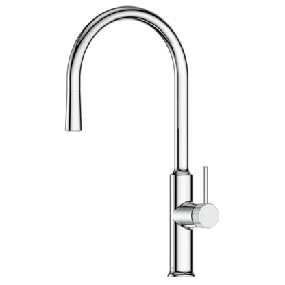 CHROME LINEARE PULL DOWN KITCHEN SINK MIXER