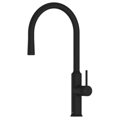 LINEARE MATTE BLACK PULL DOWN KITCHEN SINK MIXER