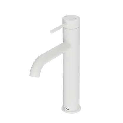 CODE NATURE MID HEIGHT BASIN MIXER MATTE WHITE