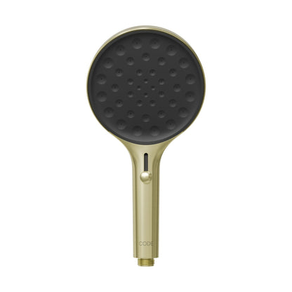 CODE NATURE PLUS SHOWER HEAD HAND PIECE BRUSHED BRASS