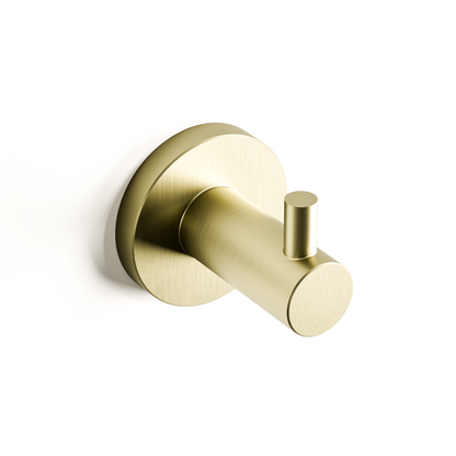 CODE NATURE ROBE HOOK BRUSHED BRASS