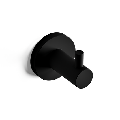 CODE NATURE ROBE HOOK MATTE BLACK
