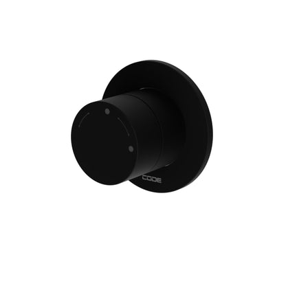 CODE NATURE SHOWER DIVERTER MIXER MATTE BLACK