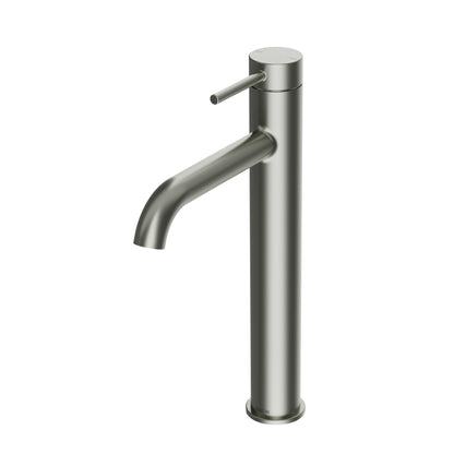 CODE NATURE TALL BASIN MIXER TAP BRUSHED NICKEL