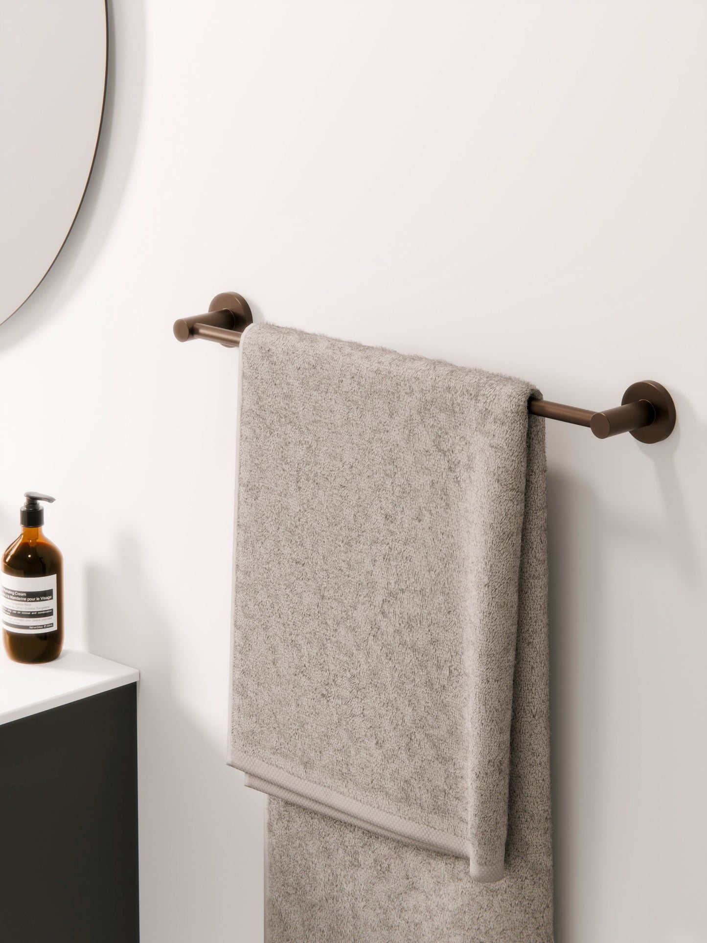 CODE NATURE TOWEL RAIL 600MM
