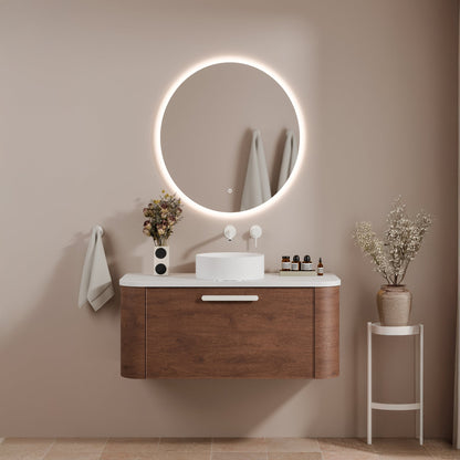 CODE NATURE WALL BASIN MIXER MATTE WHITE