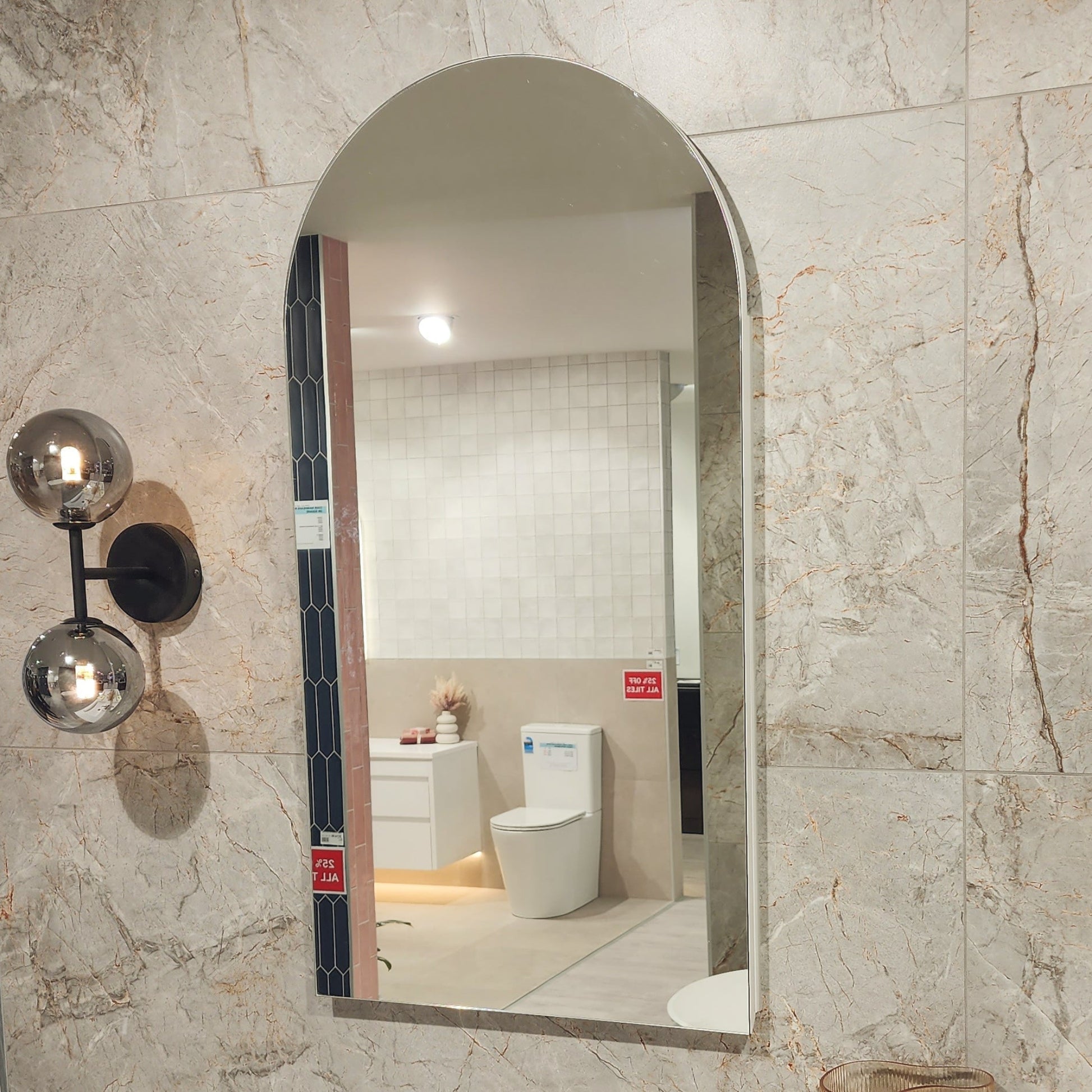 CODE NEO ARCH MIRROR CABINET