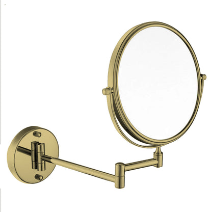 CODE NEO MAKE UP MAGNIFYING MIRROR BRUSHED BRASS