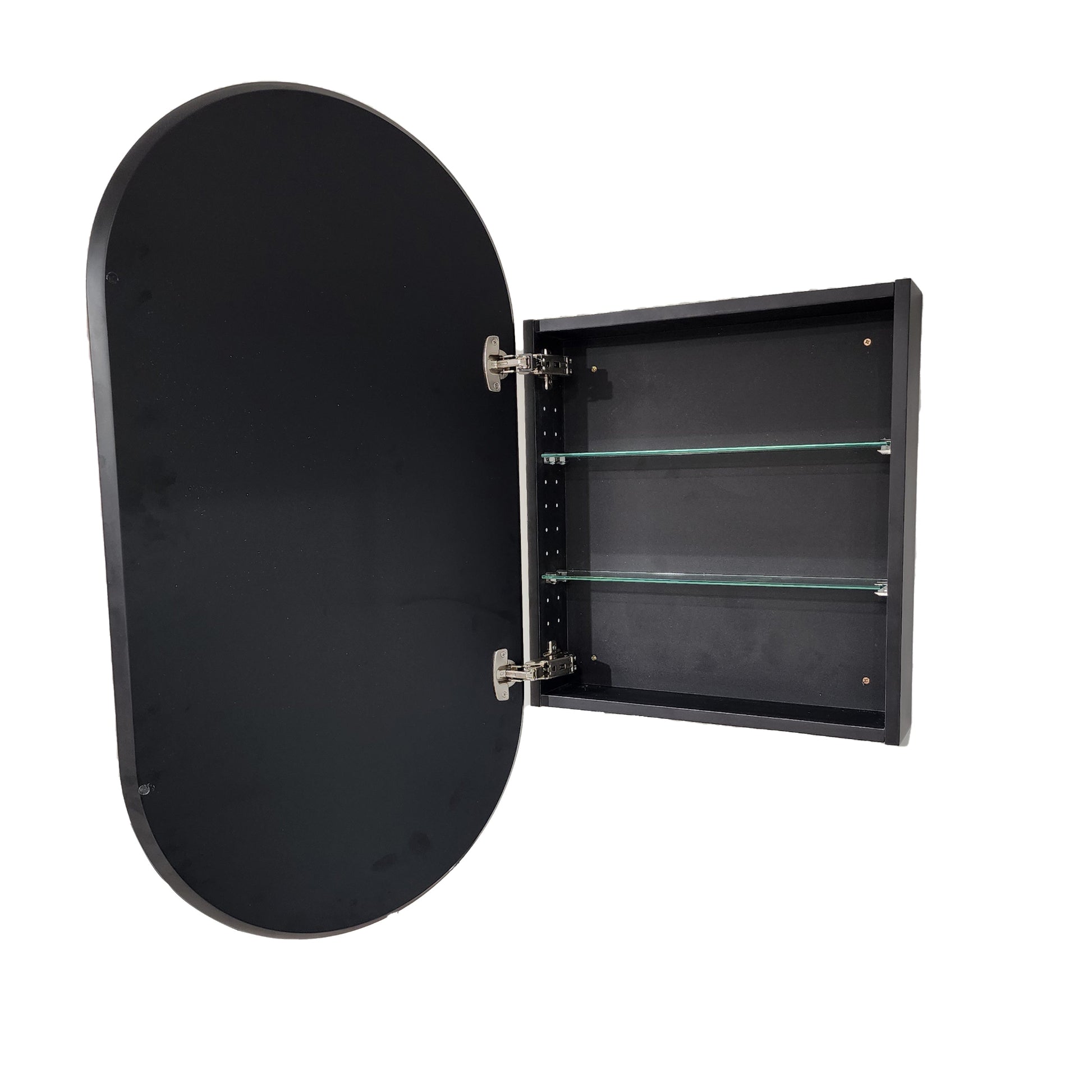 CODE NEO OVAL INSET MIRROR CABINET 500 X 950