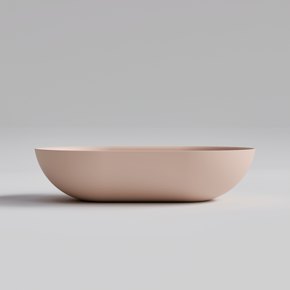 OVAL PINK VILLASTONE BATHROOM BASIN