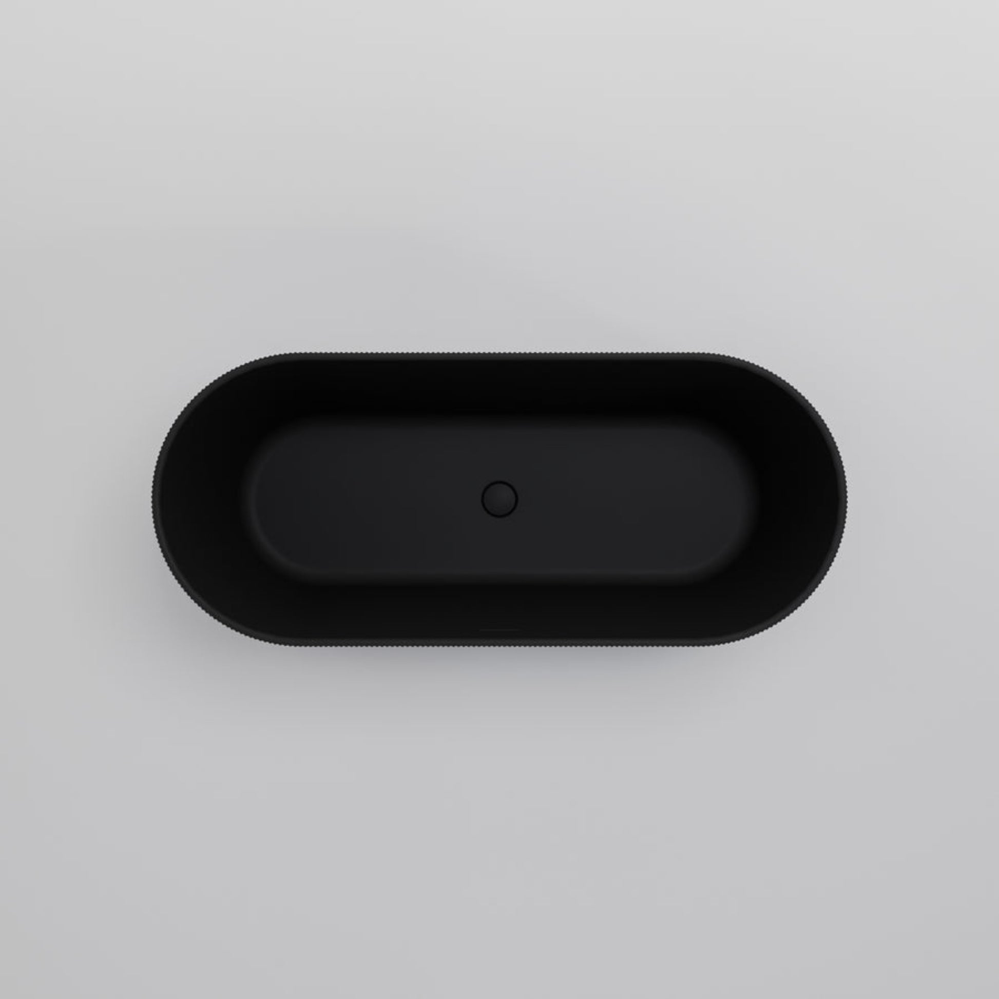 PILLAR ACRYLIC 1700 FREESTANDING BATH MATTE BLACK