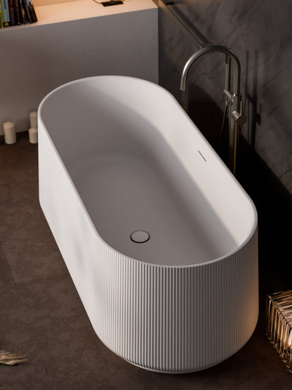 PILLAR ACRYLIC 1700 FREESTANDING BATH WHITE