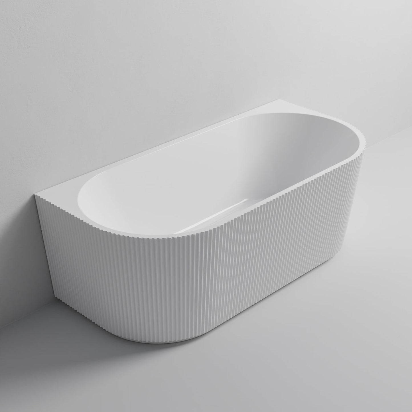 BACK TO WALL 1670 BATH GLOSS WHITE