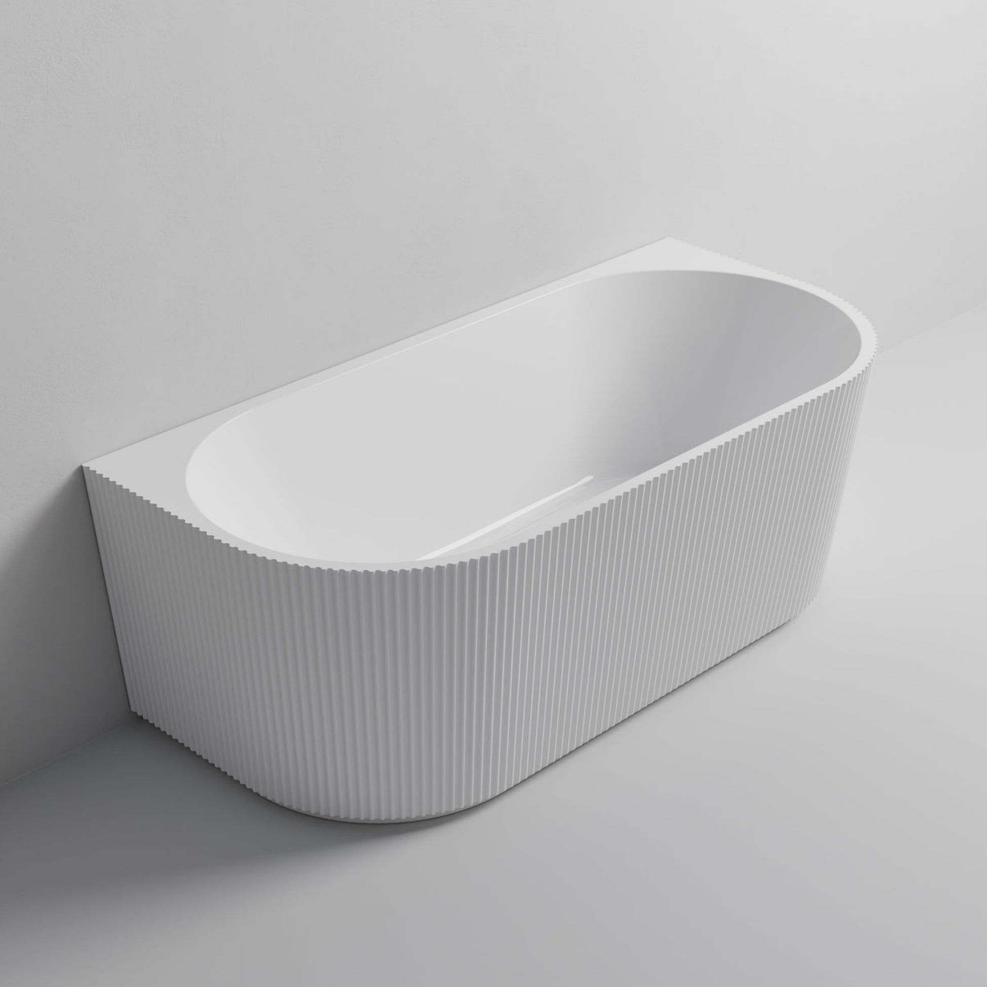 BACK TO WALL 1670 BATH GLOSS WHITE