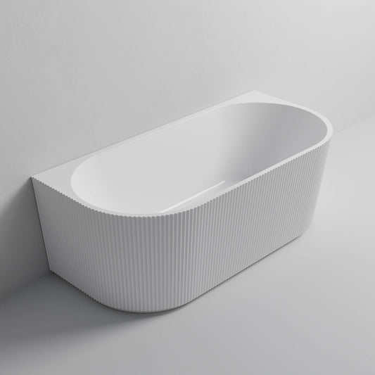 BACK TO WALL 1670 BATH GLOSS WHITE