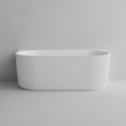 BACK TO WALL 1670 BATH MATTE WHITE