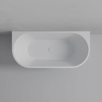 BACK TO WALL 1670 BATH MATTE WHITE