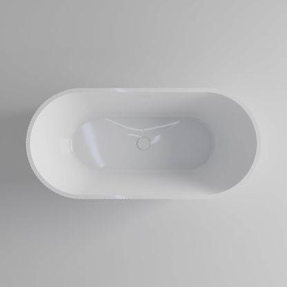 FREESTANDING 1670 BATH GLOSS WHITE