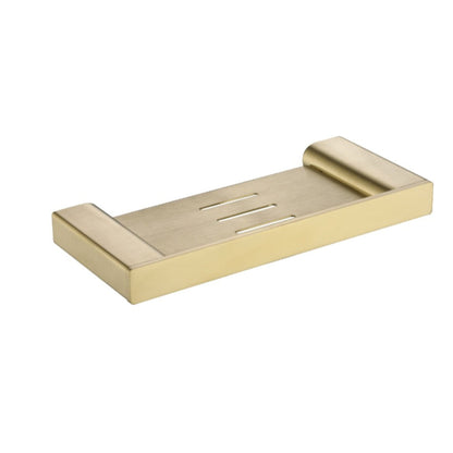 CODE PURE 250 METAL SHOWER SHELF BRUSHED BRASS