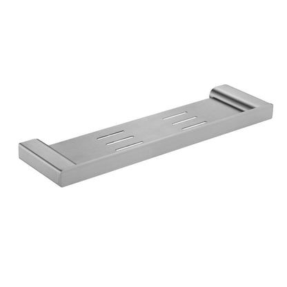 CODE PURE 400 METAL SHOWER SHELF BRUSHED NICKEL