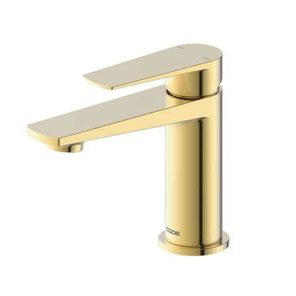 CODE PURE BASIN MIXER BRUSHED BRASS