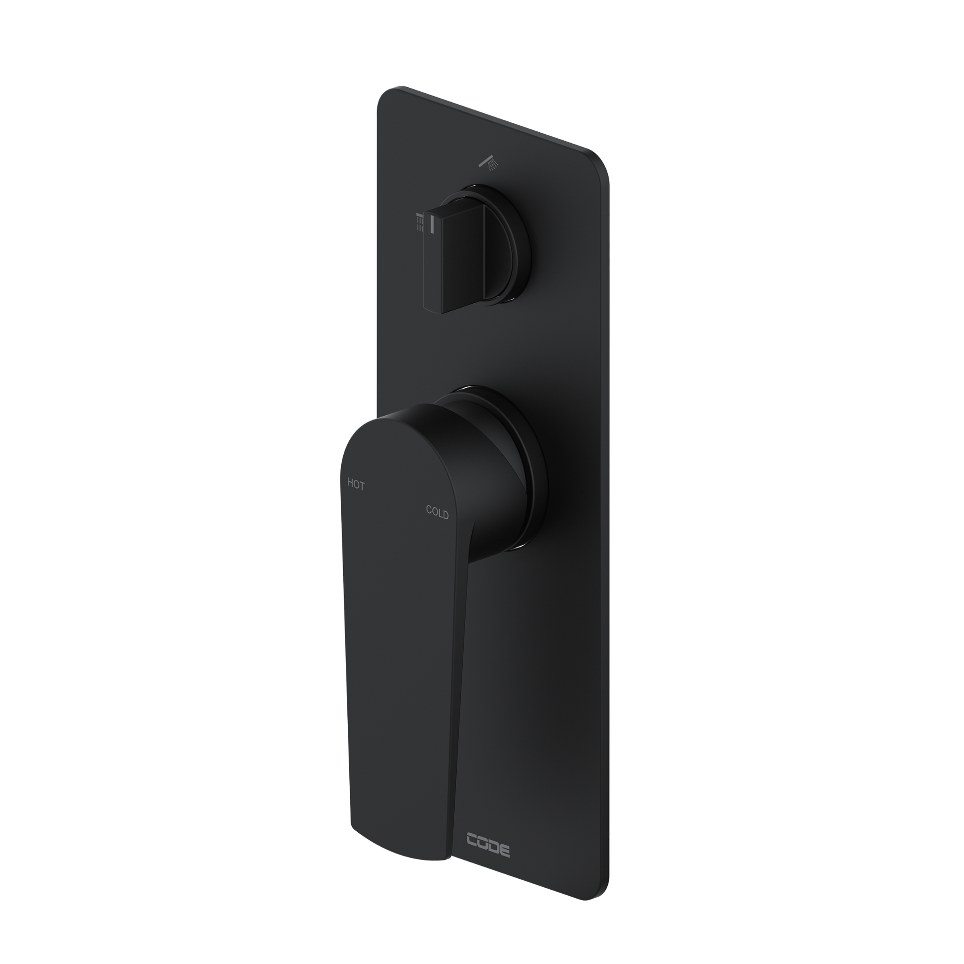 CODE PURE DIVERTER SHOWER MIXER MATTE BLACK