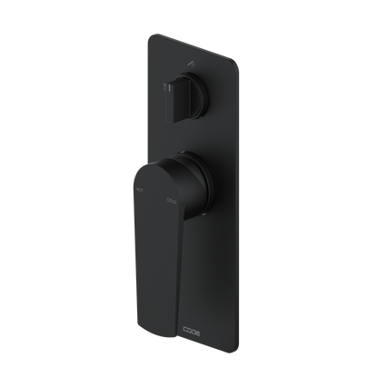 CODE PURE DIVERTER SHOWER MIXER MATTE BLACK
