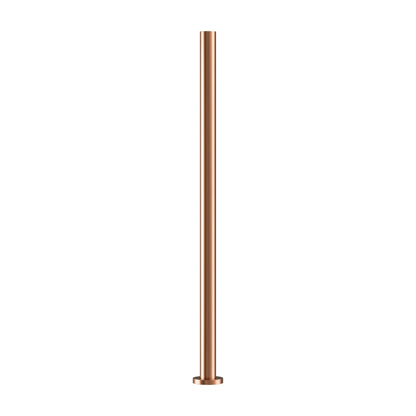 CODE PURE FREESTANDING HEATED TOWEL RAIL 1100MM BRUSHED COPPER