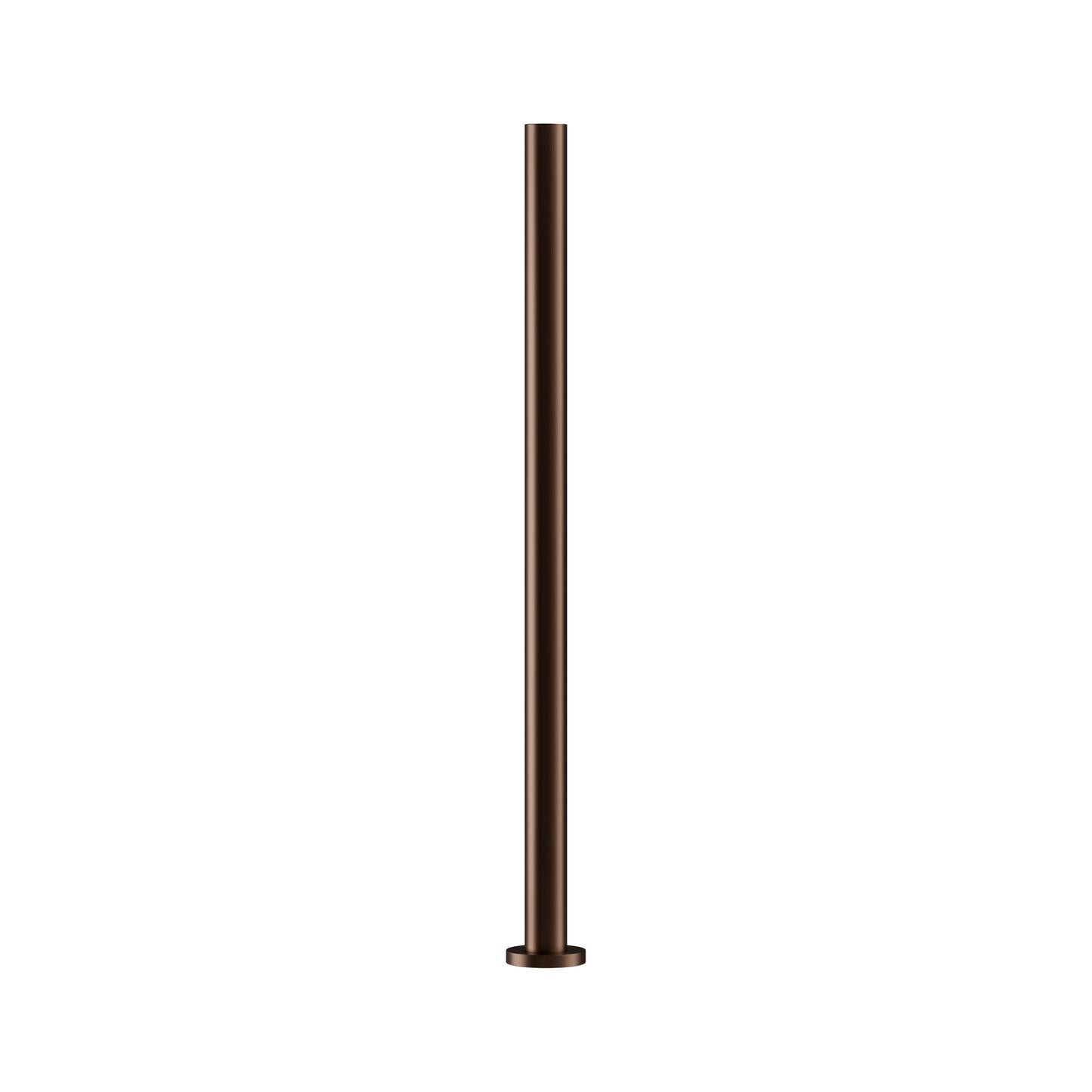 FREESTANDING HEATED TOWEL RAIL AGED BRASS