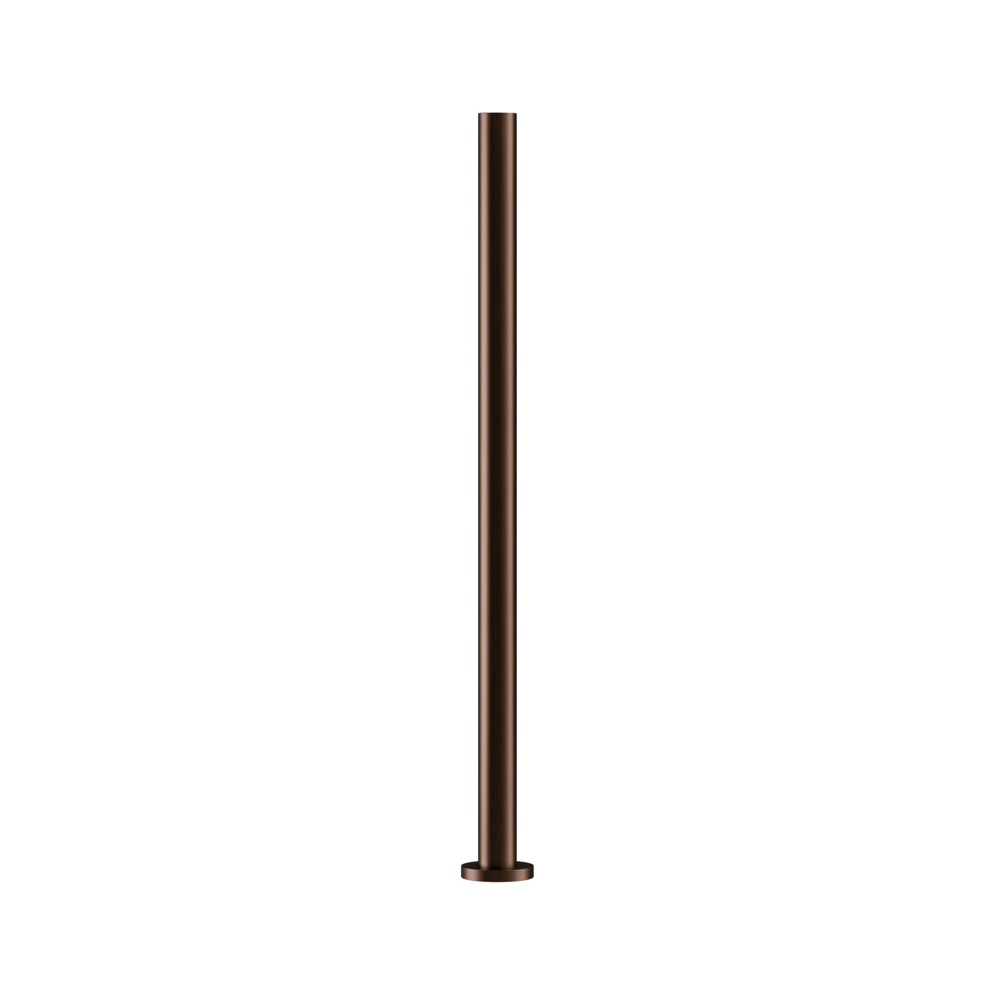 FREESTANDING HEATED TOWEL RAIL AGED BRASS