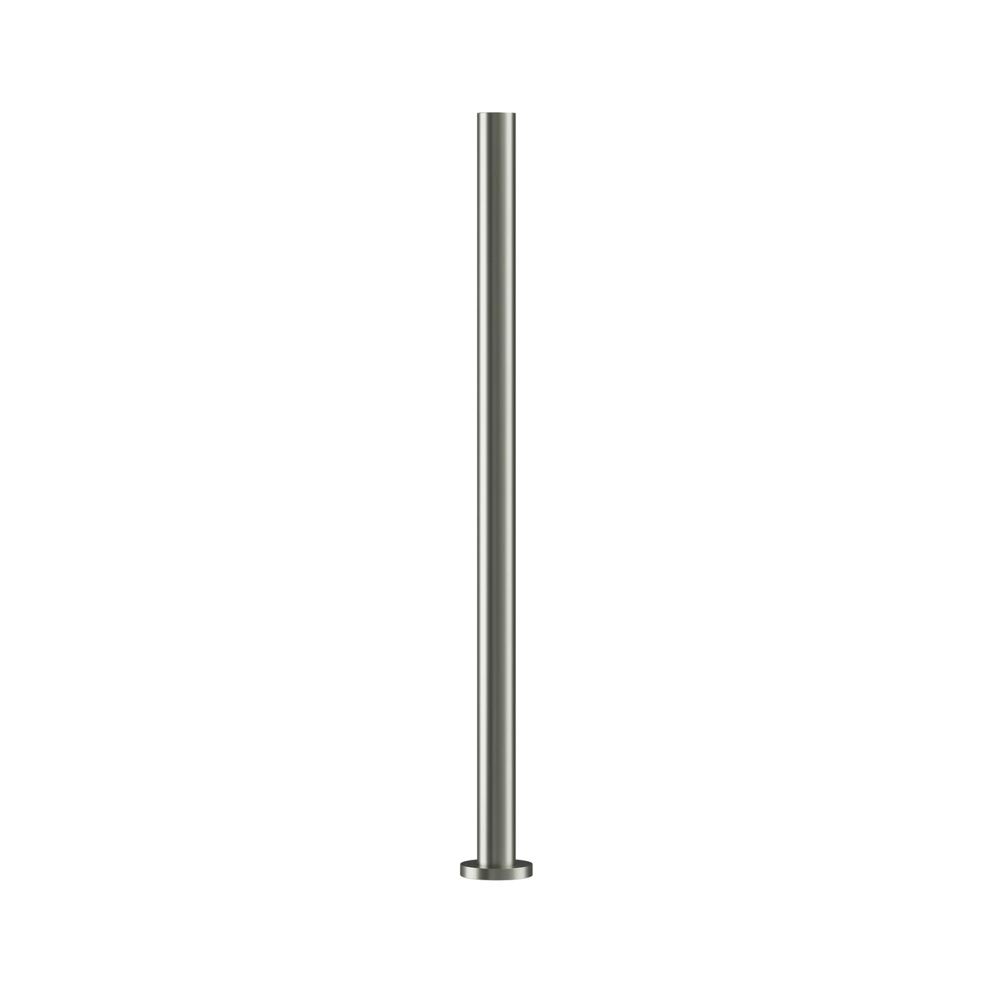 FREESTANDING HEATED TOWEL RAIL BRUSHED STAINLESS