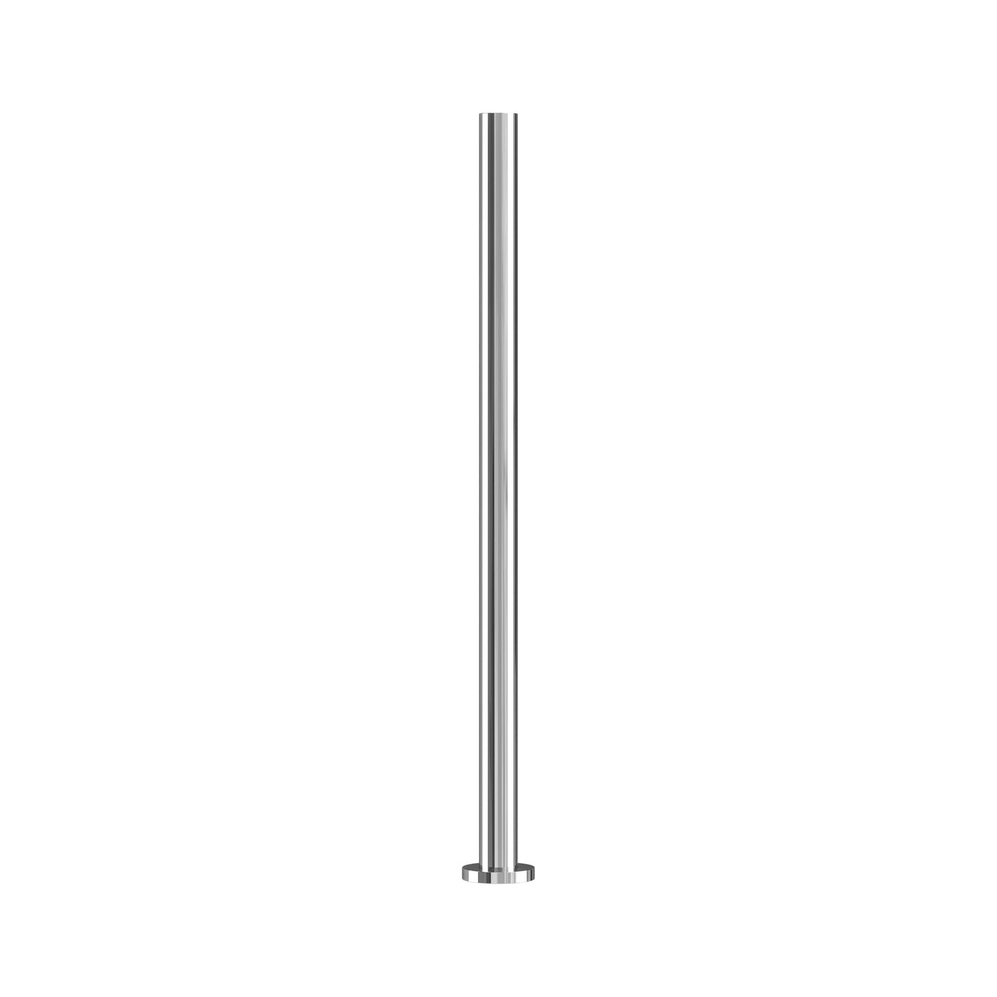 FREESTANDING HEATED TOWEL RAIL CHROME