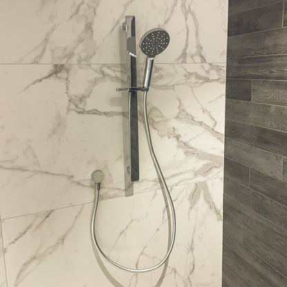 CODE PURE ROUND ADJUSTABLE SLIDE SHOWER CHROME