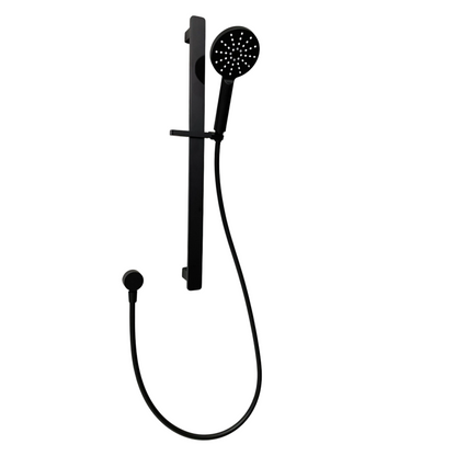 CODE PURE ROUND ADJUSTABLE SLIDE SHOWER MATTE BLACK