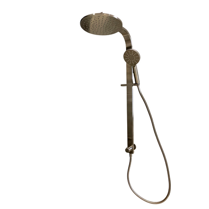 CODE PURE ROUND SHOWER COLUMN 3 FUNCTION BRUSHED NICKEL