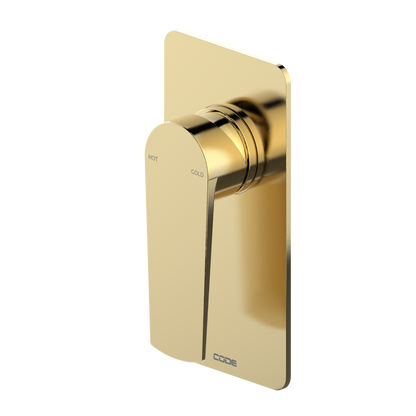 CODE PURE SHOWER MIXER BRUSHED BRASS