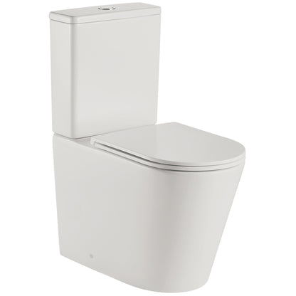 BACK TO WALL TOILET SUITE MATTE WHITE