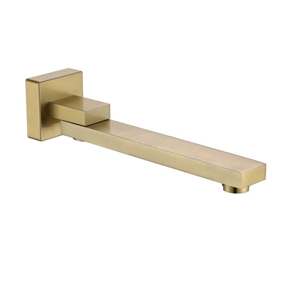 CODE PURE SWIVEL BATH SPOUT BRUSHED BRASS