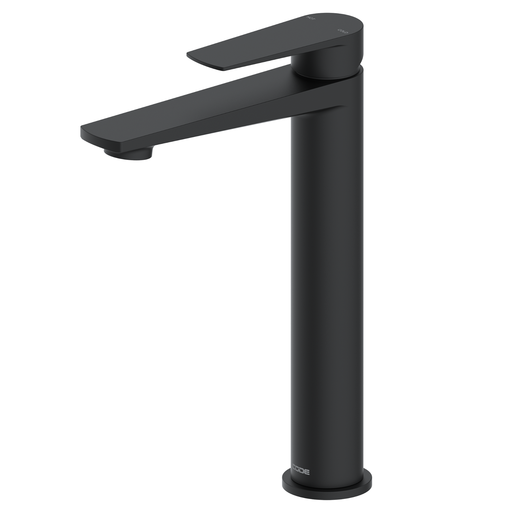 CODE PURE TALL VESSEL BASIN MIXER MATTE BLACK