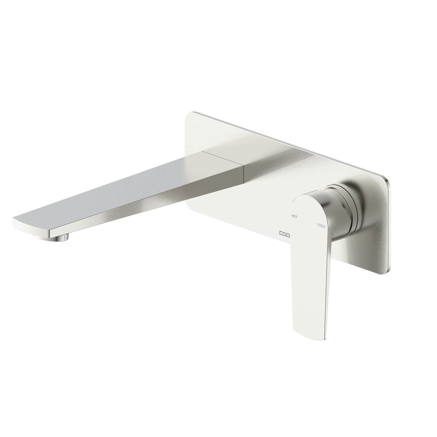 CODE PURE WALL MOUNTED BASIN MIXER BRUSHED NICKEL