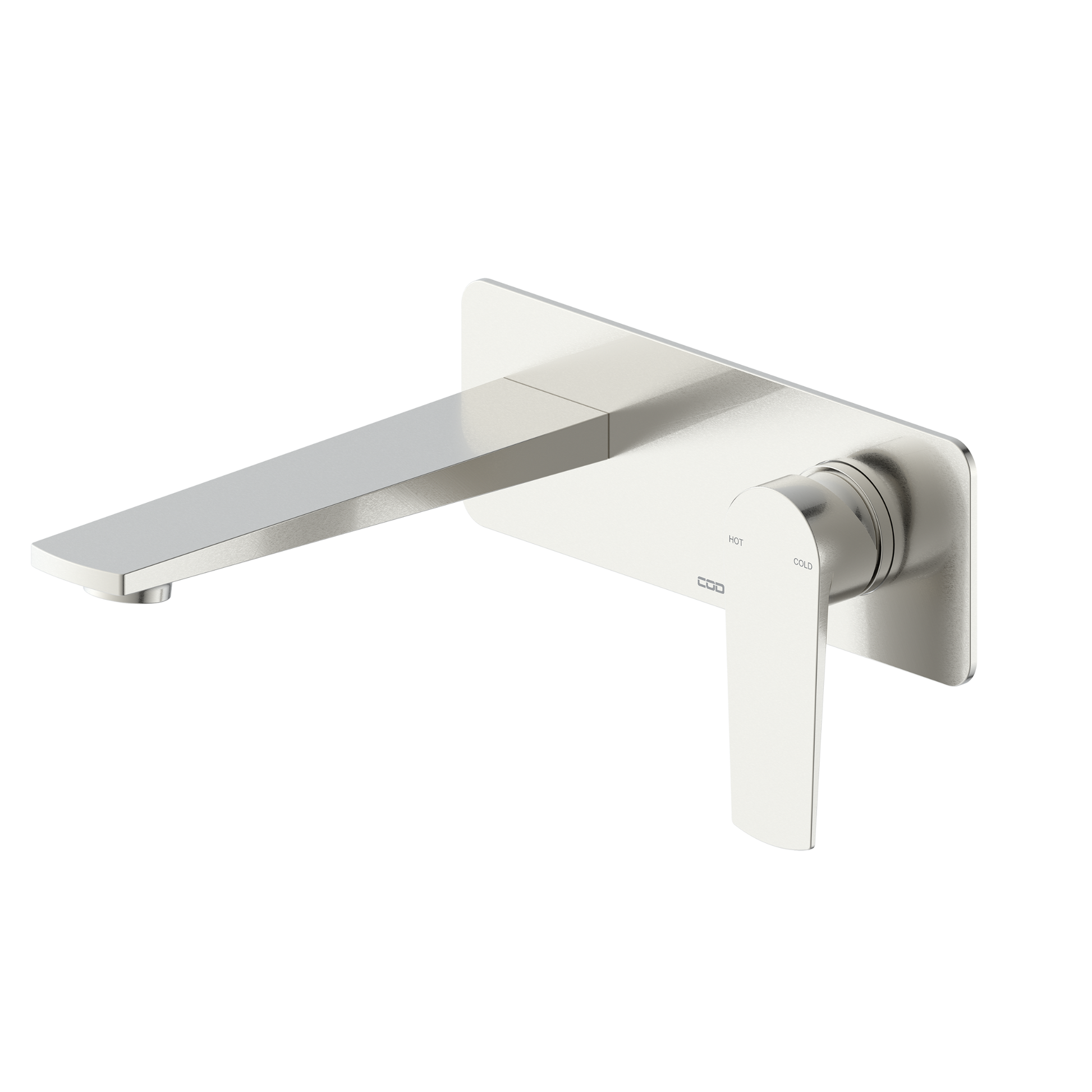 CODE PURE WALL MOUNTED BASIN MIXER BRUSHED NICKEL