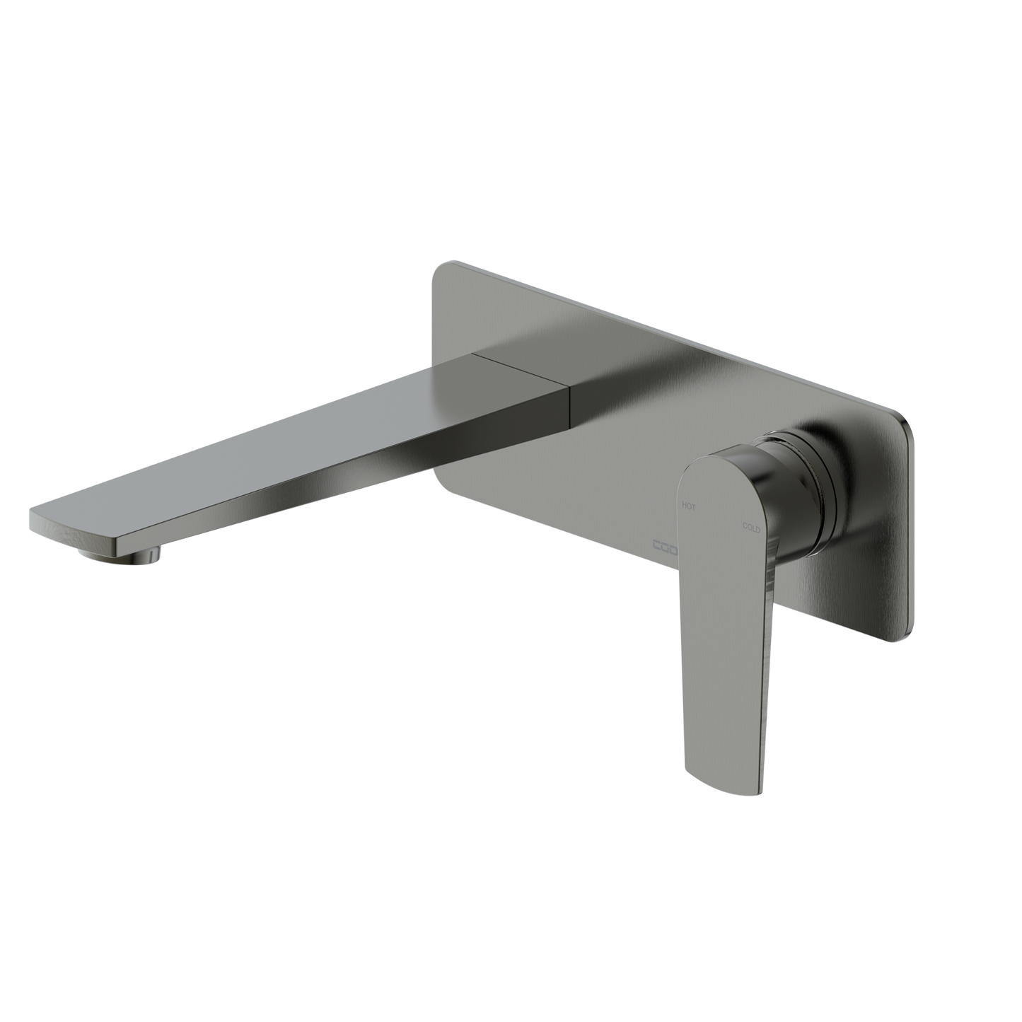 CODE PURE WALL MOUNTED BASIN MIXER GUNMETAL
