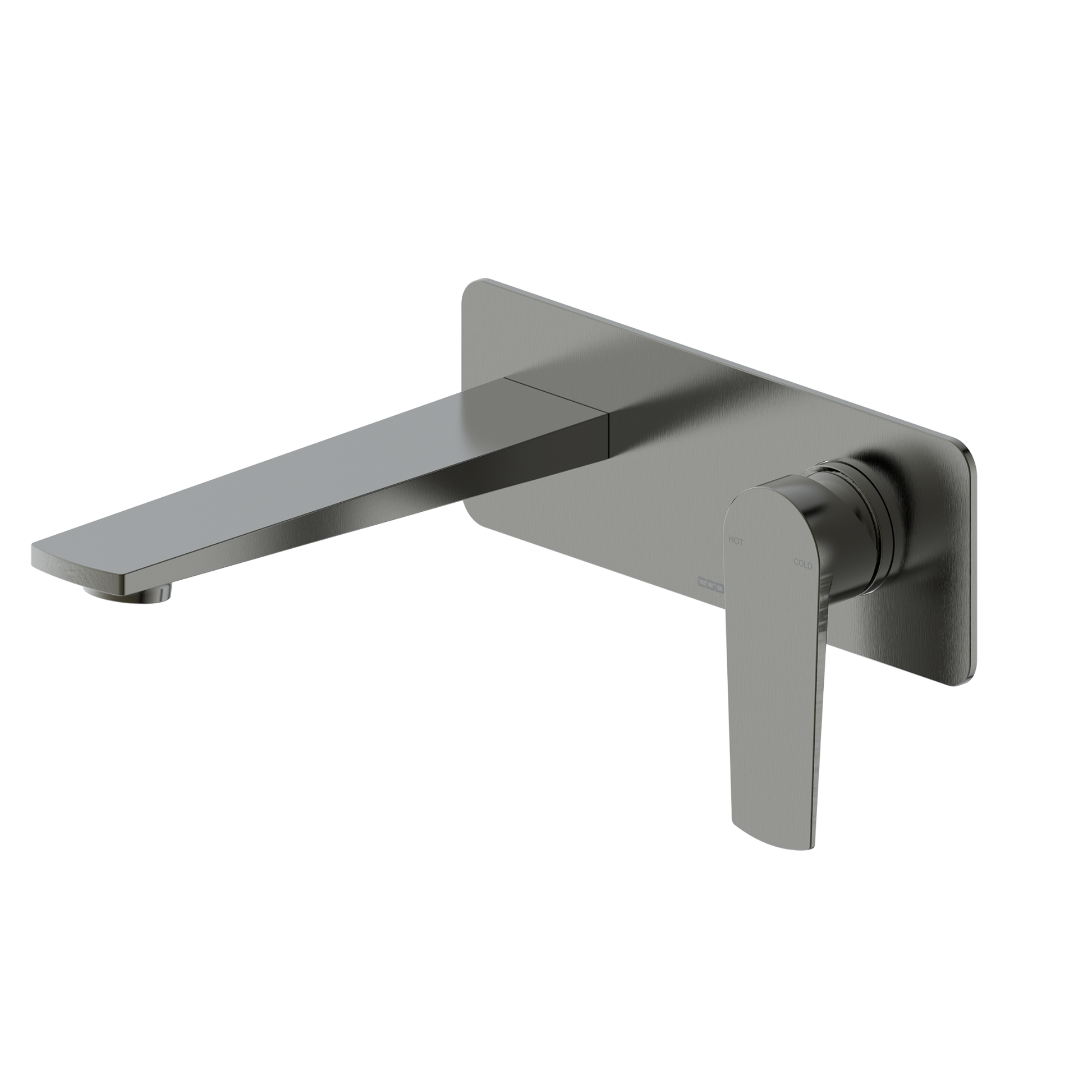 CODE PURE WALL MOUNTED BASIN MIXER GUNMETAL