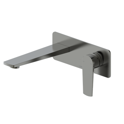 CODE PURE WALL MOUNTED BASIN MIXER GUNMETAL