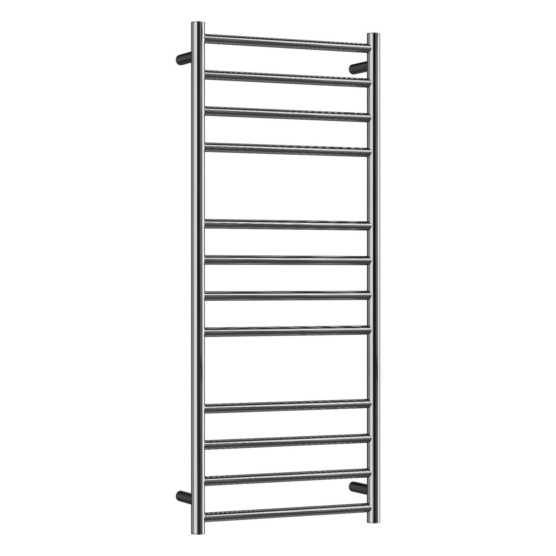 CODE ROUND HEATED TOWEL LADDERS 1200X500 CHROME