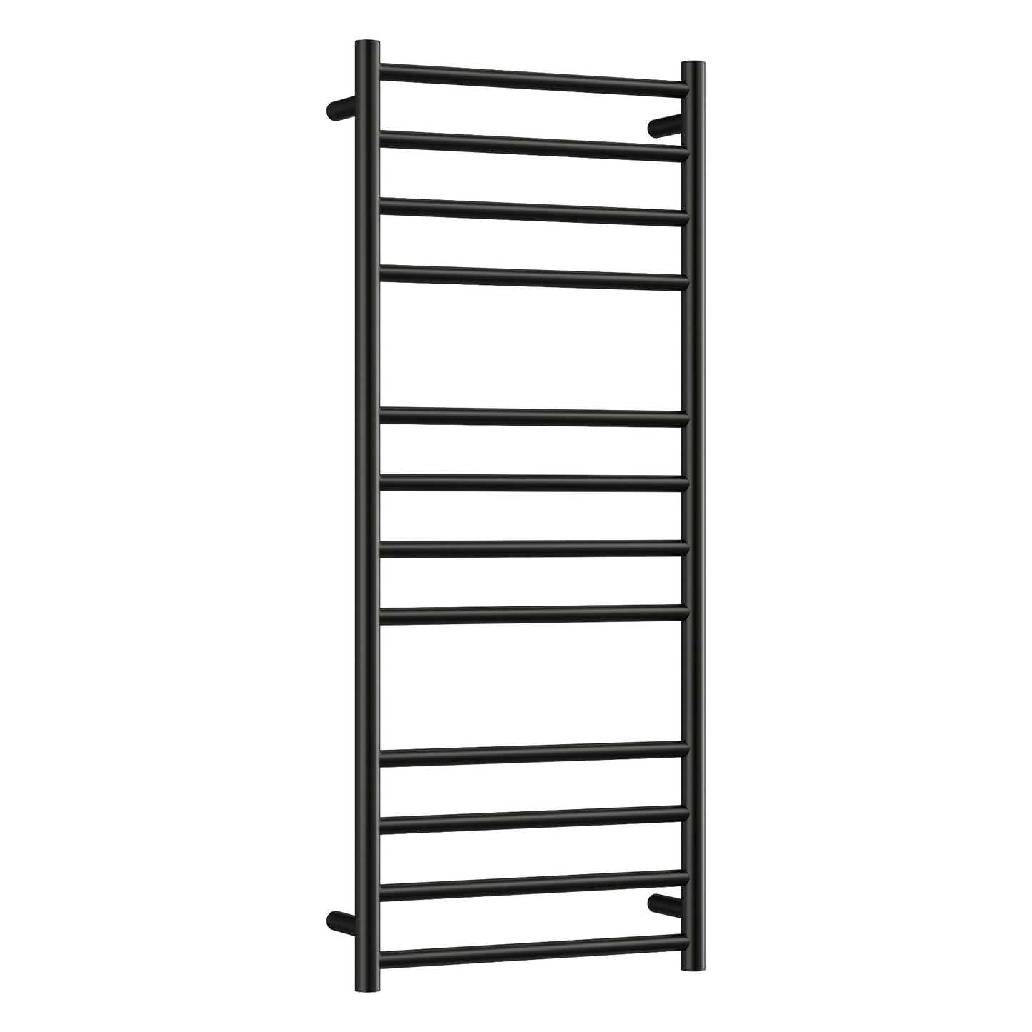 CODE ROUND HEATED TOWEL LADDERS 1200X500 GUNMETAL