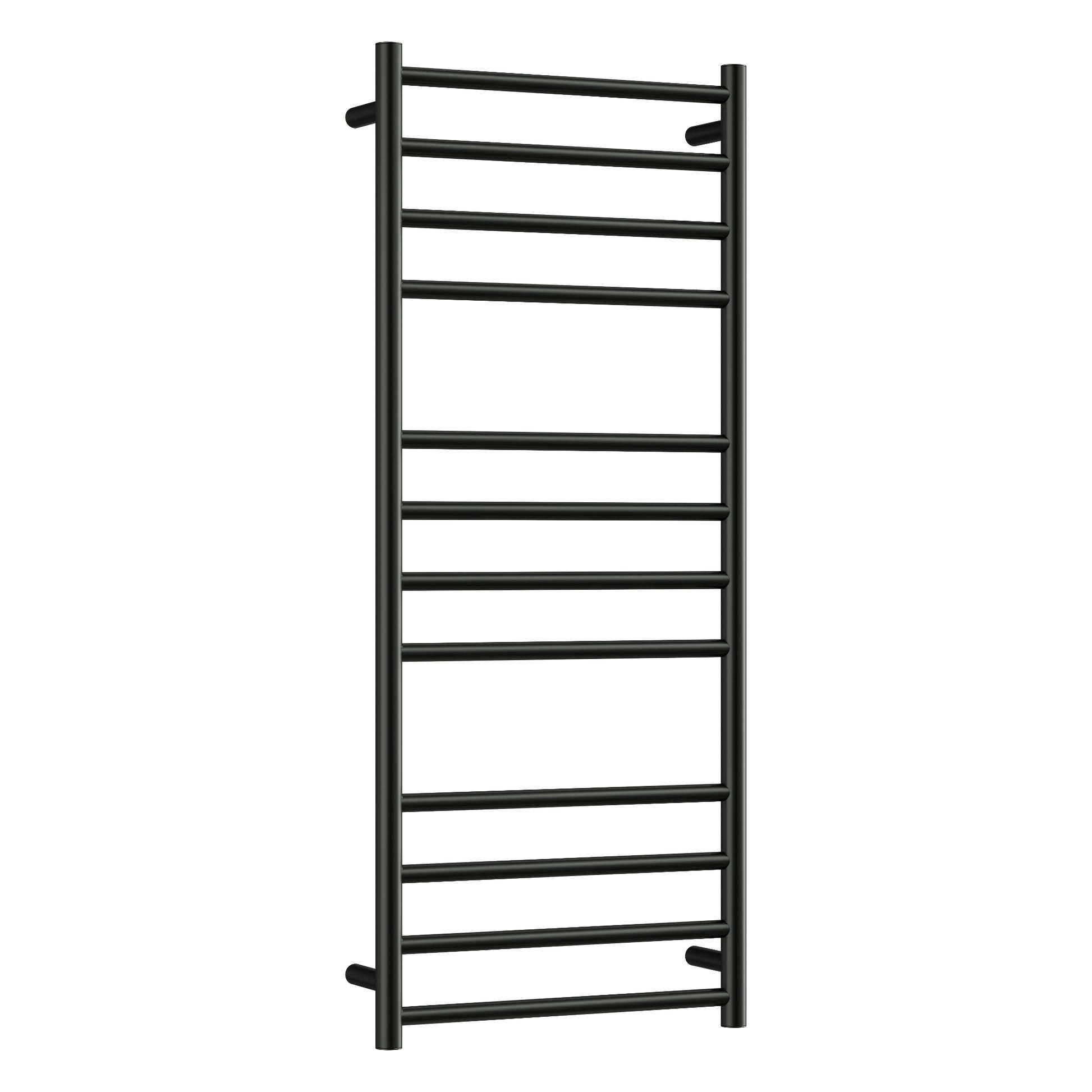 CODE ROUND HEATED TOWEL LADDERS 1200X500 GUNMETAL