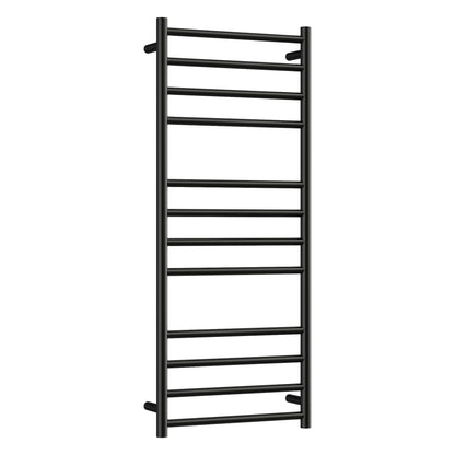 CODE ROUND HEATED TOWEL LADDERS 1200X500 GUNMETAL