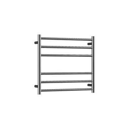 CODE ROUND HEATED TOWEL LADDERS 600X650 CHROME