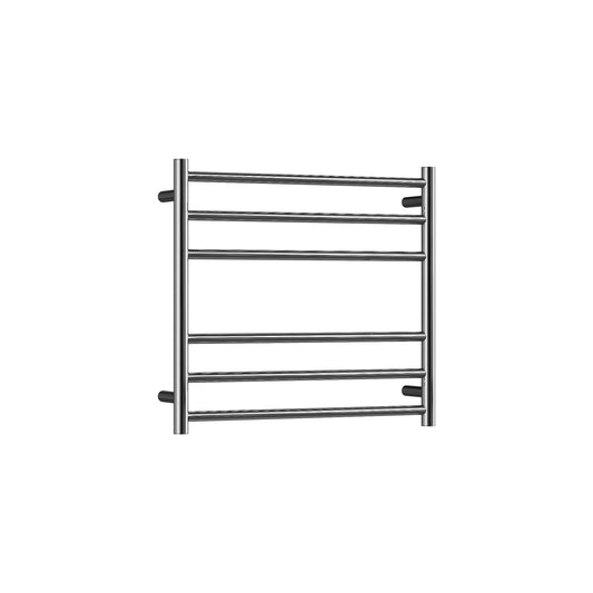 CODE ROUND HEATED TOWEL LADDERS 600X650 CHROME